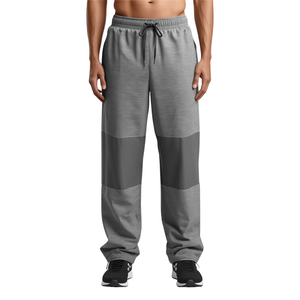 Pantalon de survêtement d'hiver pour homme, style streetwear, léger, en polyester/coton, taille élastique - Product Image 4