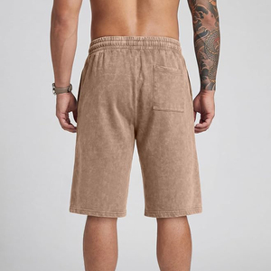 Shorts pour hommes personnalisés, délavés à l'acide, de haute qualité, pour la course, le jogging, le quotidien et les loisirs - Product Image 3