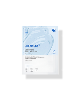 Mascarilla Refrescante y Hidratante medicube ZERO PORE COOLING MASK 1EA para Refinar los Poros, Controlar la Grasa y Cuidado Facial Refrescante - Product Image 2