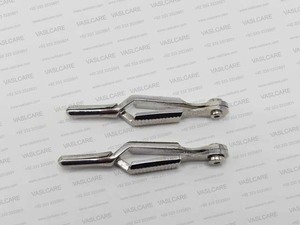 คีมหนีบหลอดเลือดขนาดเล็ก Dieffenbach Serrefine Bulldog Clamp 10 มม. 36 มม. สำหรับผ่าตัด ทำจากสแตนเลสสตีล โดย Vaslcare - Product Image 2