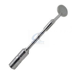 Espejo Bucal Dental de Ortodoncia Manual con Mango de Acero, Instrumento de Acero Inoxidable para Kit Dental, Sonda, Articulador, OEM CE - Product Image 1
