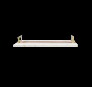 Bandeja de Servir de Mármol Hecha a Mano, Piedra Natural de Lujo, 10 mm de Grosor, Accesorio Decorativo para Mesa de Cocina y Comedor, Mármol Agra Heritage - Product Image 3