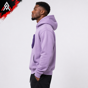 Sudadera con capucha Best Men Puff Printing con estampado texturizado, tela cómoda y estilo contemporáneo para la colección de moda urbana. - Product Image 4