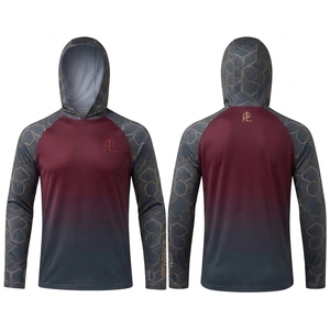 Vêtements de pêche personnalisés UPF 50, jersey de performance pour hommes, vêtements de pêche, sweat-shirt à manches longues anti-UV, chemise de pêche, service OEM - Product Image 5
