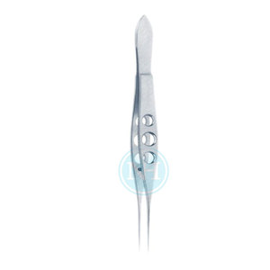 Equipo Oftalmológico: Pinzas Corneales Combinadas con Plataforma de Ligadura de Acero Inoxidable - Product Image 2