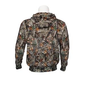 Sweat-shirt à capuche camouflage pour homme, coupe classique, en polyester tricoté respirant, décontracté, pour l'automne - Product Image 4