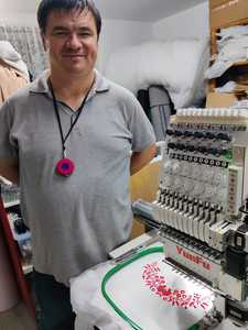 Machine à Broderie Informatisée Craft 350E avec Livraison à Domicile, Machine à Tricoter Automatique pour Casquettes <span class=keywords><strong>Brother</strong></span> PE800 - Product Image 2