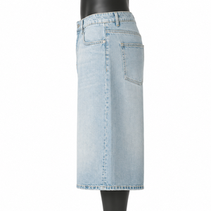 Wholesale Denim Jorts Men's Summer Fashion Baggy Jean Shorts OEM ODM Supplier - Product Image 4