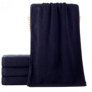 100 Cotton <b>Towels</b> Wholesale Heavy GSM Low Price Super Absorbable Quick Dry Soft and Smooth Hotel <b>Towels</b> Navy <b>Blue</b> Soft Absorbent - Product Image 3