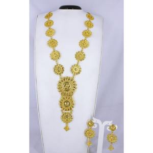 Jewelry Supplies <b>Women</b> Indian <b>Jewellery</b> Rhodium Plated Dubai Bridal Wedding Jewelry <b>Set</b> Wholesale Copper Dubai Earrings - Product Image 4