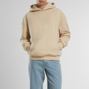 Sweat à capuche surdimensionné de qualité supérieure pour hommes, 100% coton doux, personnalisable avec logo et broderie, commande en gros disponible - Product Image 5