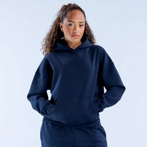 Servicio OEM al por mayor, logotipo personalizado, sudaderas con capucha para mujer, estilo clásico, de color sólido, tejido suave y cómodo para ropa urbana. - Product Image 1