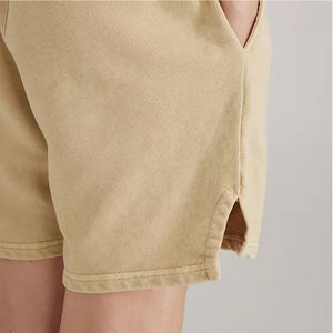 Pantalones Cortos Deportivos Transpirables y Resistentes al Viento para Hombre, Estilo Francés, Corte Holgado, Cordón Ajustable, Bolsillos Laterales, 100% Algodón - Product Image 5