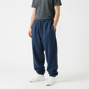 Pantalones Deportivos de Felpa Gruesa y Cálida para Invierno, 500GSM, Corte Holgado, Estilo Urbano para Hombre - Product Image 5