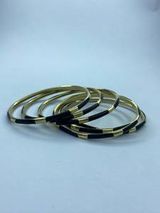 Women's Designer Brass <b>Resin</b> Bangles Premium Jewelry Ethnic Style Party Occasion Handforge Global Impex Brand Custom Fashion - Product Image 5