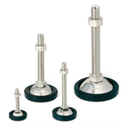 AUTOCFT Série A-PR-12 Pied de mise à niveau avec coussinet en caoutchouc antidérapant Adaptateur 8 pièces - Product Image 1