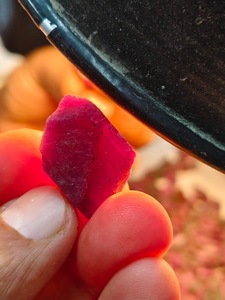 Wholesale Natural Red Ruby Rough Stone <b>Raw</b> Uncut Corundum <b>Crystal</b> Gemstone Bulk Loose Ruby for Jewelry Making, - Product Image 1