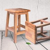 Table d'appoint en bois massif de 20 pouces pour la maison, la cuisine, le salon, la chambre à coucher, meuble d'appoint d'angle