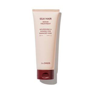 Crème réparatrice pour cheveux Saem Keratin Silk pour renforcer et nourrir les cheveux - Product Image 1