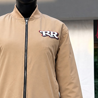 Blouson Bomber OEM Personnalisé à Col Montant, Imperméable, Coupe-Vent, Séchage Rapide, Coupe Décontractée, Teint Uni, pour l'Hiver