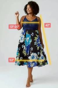 Women's Halter Neck Floral Print Knee-Length A-Line <b>Loose</b> Rayon Natural Waist Bohemian Casual Eco-Friendly Breathable <b>Dress</b> - Product Image 5