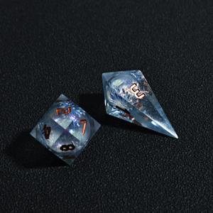 Juego de Dados de Resina Fair Play, Dados Poliédricos de Resina de Alta Precisión para Juegos de Mesa DND Profesionales, Suministro de Equipo de Juego al por Mayor - Product Image 2