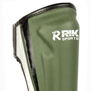 Protections de tibia de haute qualité pour la boxe, protections de pieds, protections de tibia en cuir pour MMA - Product Image 2