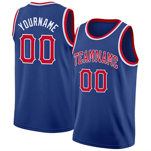 Camiseta de Baloncesto Personalizada Negra y Roja de Malla Transpirable Unisex para Adultos con Nombre y Número del Equipo Impresos por Transferencia Térmica en Poliéster - Product Image 4