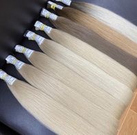 Extensions de Cheveux Vierges Remy Vietnamiens de Haute Qualité en Gros, 100 grammes, 30 Pouces, Double Tissage, Texture Lisse