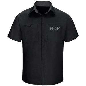 Chemise de mécanicien de course professionnelle pour hommes, vêtements de travail industriels en coton, uniforme, fabricant OEM, chemises de course en coton pour hommes - Product Image 1
