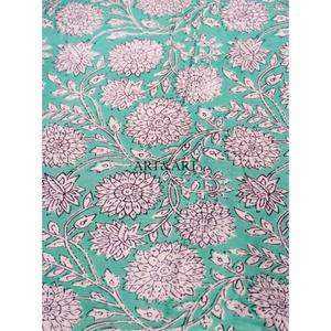 Tissu en coton tricoté de qualité supérieure, 100% coton biologique, tissu imprimé pour vêtements d'été, confection de robes - Product Image 4