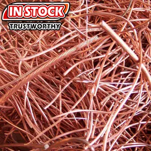 Molino de alambre de cobre rojo de reciclaje al por mayor barato 99,99 99,97-chatarra de cable con aislamiento de bayas del fabricante de China