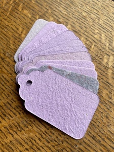 New Cotton <b>Paper</b> Hang Tags Environmentally Friendly <b>Handmade</b> Printing Labeling for Apparel Jewelry Packaging <b>Paper</b> Hang Tags - Product Image 1