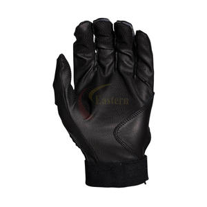 Guantes Deportivos Negros Transpirables con Diseño de Dedos Completos y Patrón Sólido para Entrenamiento y Ejercicio - Product Image 3