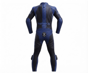 Combinaison de moto en cuir sur mesure de qualité supérieure MotoCP Racing 1 pièce, équipement de conduite avec bosse niveau 2 CE, fabriquée sur mesure - Product Image 2