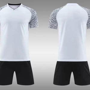 Conjunto de Uniforme de Fútbol Personalizado con Logotipo, Camiseta de Fútbol Sublimada de Secado Rápido - Product Image 1