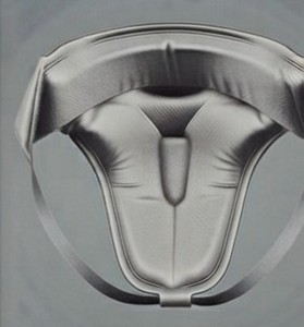 Ceinture de protection respirante K4 pour hommes, soutien contourné de la zone inguinale, en néoprène, avec logo en relief, pour le sport et la boxe, toutes saisons, adulte - Product Image 3