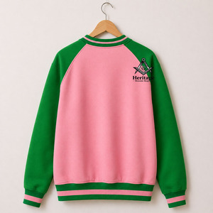 Sweat-shirt d'hiver HMR Alpha Kappa personnalisé de haute qualité, brodé, pour sororités universitaires, vêtement décontracté long pour étudiants - Product Image 3