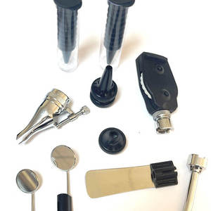 ชุดเครื่องมือวินิจฉัยทางหู คอ จมูก แบบพกพาขนาดเล็ก ใช้ไฟเบอร์ออปติก  ทำจากเหล็กกล้าไร้สนิมคุณภาพสูง ยี่ห้อ MEDZORA SURGICAL  ใช้งานด้วยมือ - Product Image 6