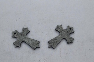 Handcrafted Damascus Steel Religious Cross Pendant Stainless Steel Christian Cross Necklace Viking Amulet Fashion Jewelry - Product Image 4