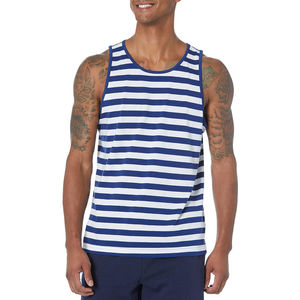 Camiseta sin mangas de algodón 100% orgánico de secado rápido para hombre, estilo urbano, venta al por mayor de fábrica, MOQ bajo - Product Image 6