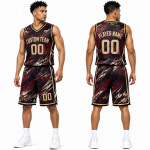 Basketball Uniform <b>Elite</b> Championship Custom Personalized Team Jersey Shorts Set Wholesale Manufacturer Supplier Factory OEM Kit - Product Image 6