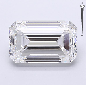 Diamante Cultivado en Laboratorio con Certificación IGI, Corte Esmeralda de 5.00 CT, Color D, Claridad VVS1, CVD LG 766624294 ROYAL GEMS para Joyería - Product Image 1