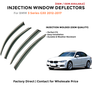 Deflector de Viento para BMW Serie 3, Protector Solar y de Lluvia, Visera para Ventana de Coche - Product Image 3