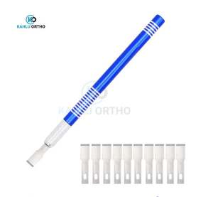 KAHLU ORTHOPEDIC, el mejor proveedor de mangos y cuchillas de bisturí de acero inoxidable de color azul, de gran venta, antideslizantes, con fuente de alimentación manual - Product Image 2