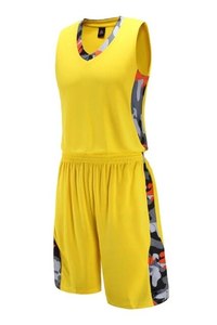 Ensemble de maillot de basket-ball unisexe rouge, manches courtes, col en V, polyester respirant, pour adultes, toutes saisons, taille élastique à l'avant - Product Image 4