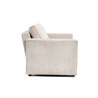 OEM ODM Übergroßes Modulares Schlafsofa Tiefe Sitzfläche Cord-Stoff mit Breiten Rippen Komfortabler Lounge-Sessel für Wohnzimmer