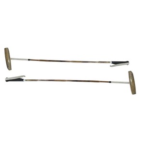 ไม้ตีโปโลที่ดีที่สุดพร้อมด้ามไม้ไผ่แข็งแรง ตัวไม้ทำจากไม้เนื้อแข็ง ออกแบบมาเพื่อการฝึกซ้อมและการแข่งขันที่ควบคุมการตีได้อย่างแม่นยำ - Product Image 1