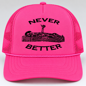Casquette Trucker en Mousse Personnalisée avec Logo Imprimé, Chapeau Snapback en Maille, Vente en Gros, Fabricant Vietnamien, OEM ODM, Chapeau Promotionnel Streetwear, Usine - Product Image 5
