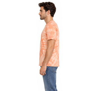 Mens <b>Tie</b> Dye Cotton <b>T</b> <b>Shirt</b> 100% Cotton Crewneck Short Sleeve Comfortable Casual Tee Custom Bulk Wholesale Apparel Supplier Tees - Product Image 5